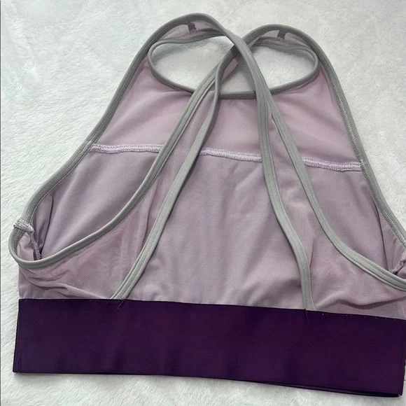 Aerie Blue and Purple Sports Bras Seamless Support - Picture 5 of 9